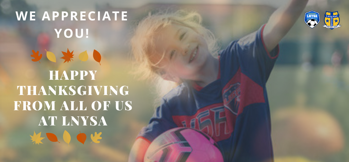 Happy Thanksgiving from all of us at LNYSA!