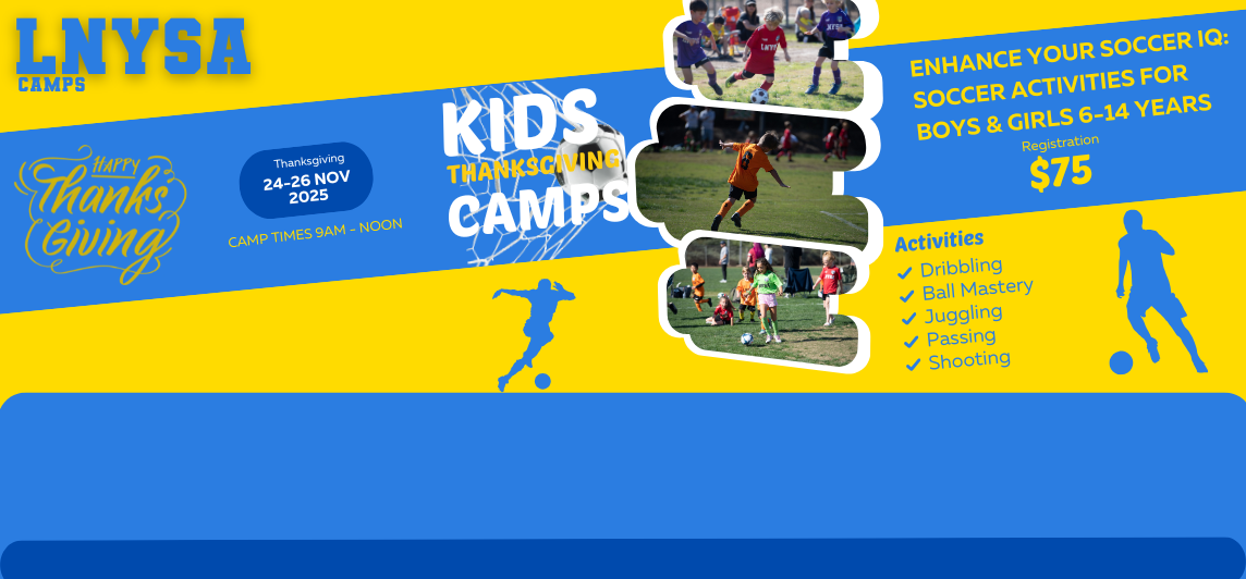 Thanksgiving Week Soccer Camp Starts Monday