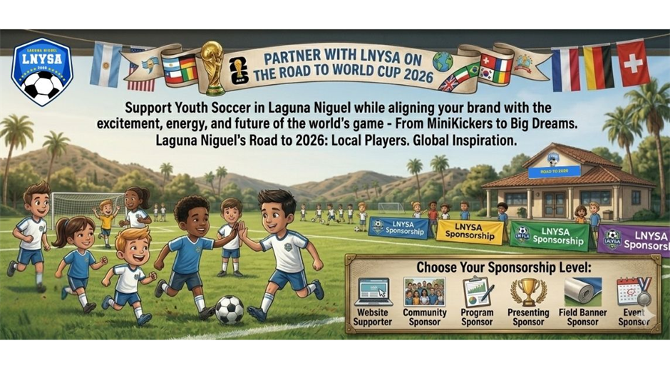 Support the local game. Be part of the Road to 2026.