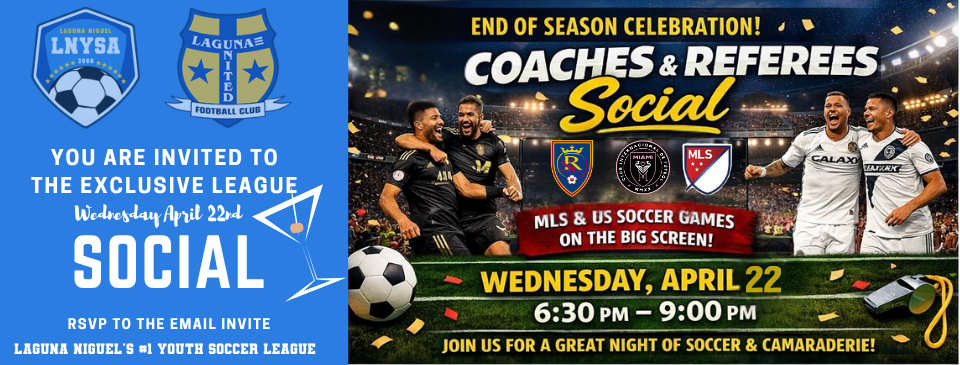 Coaches & Referees Social Night