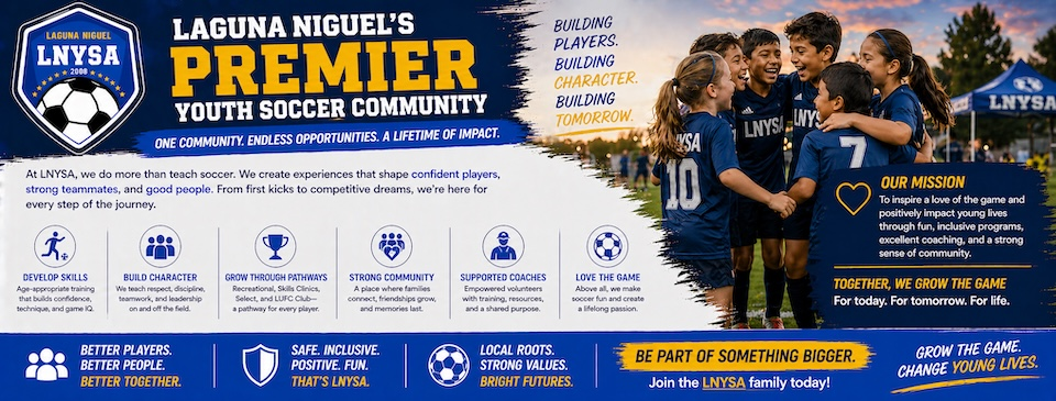 Laguna Niguel's Premier Youth Soccer Community