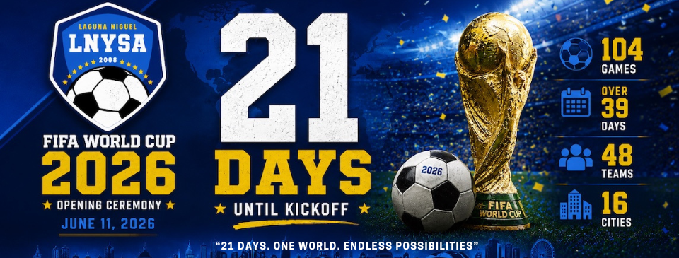 21 Days. One World. Endless Possibilities.