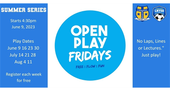 Sign Up for OpenPlay Fridays